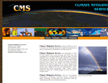 Tablet Screenshot of climatemitigation.com